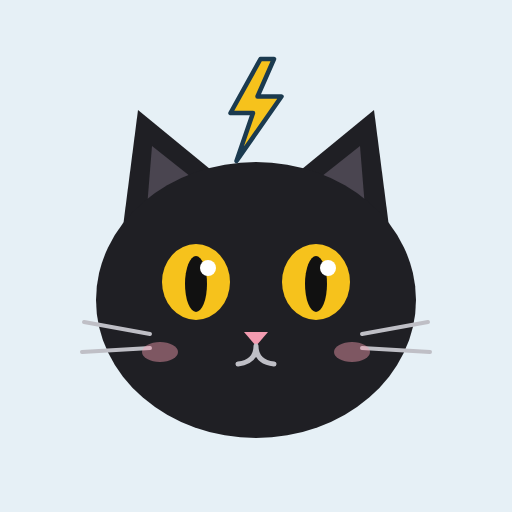 黒猫のアバター